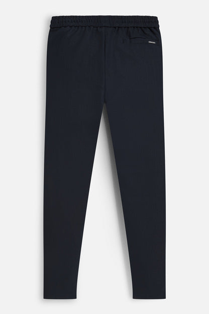 Men's Herringbone trousers, navy blue colour, Maklin Clothing